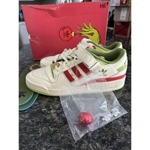 NEW adidas Forum Low The Grinch 'Cream White/Slim' Mens Sz 10. Ladies 11. ID3512